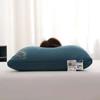 Soft Cotton-Feel Herbal Embroidered Pillow With Lavender-Scented Microfiber Fill Neck Support