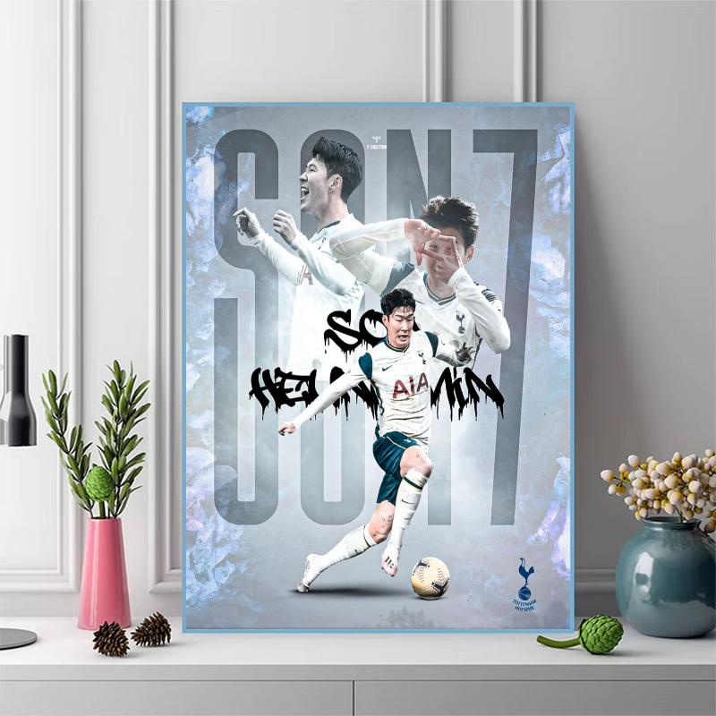 Tottenham team 100% Round Full Drill 5D DIY Diamond Painting Embroidery Cross Stitch Rhinestone Décor