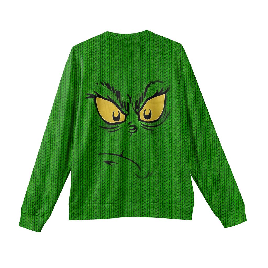 Herren V-Ausschnitt Langarm Rippstrick Pullover