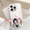 M-Mit-suris And O-Oba-nais Phone Case For Iphone17 16 15 11 13 14 Pro Max 7 8 Plus X Xr Xs Max Se2020 12mini Transparent Cov