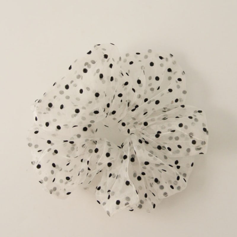 Objet213 Spring Dots Scrunchy