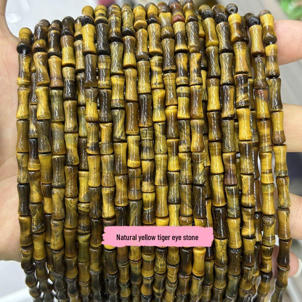Natural Stone 5x12mm Tube Gemstone Beads for DIY Jewelry Making