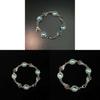 Bat Jewelry Bracelet Alloy Silver And Blue Glass Beads For Women And Men Gift