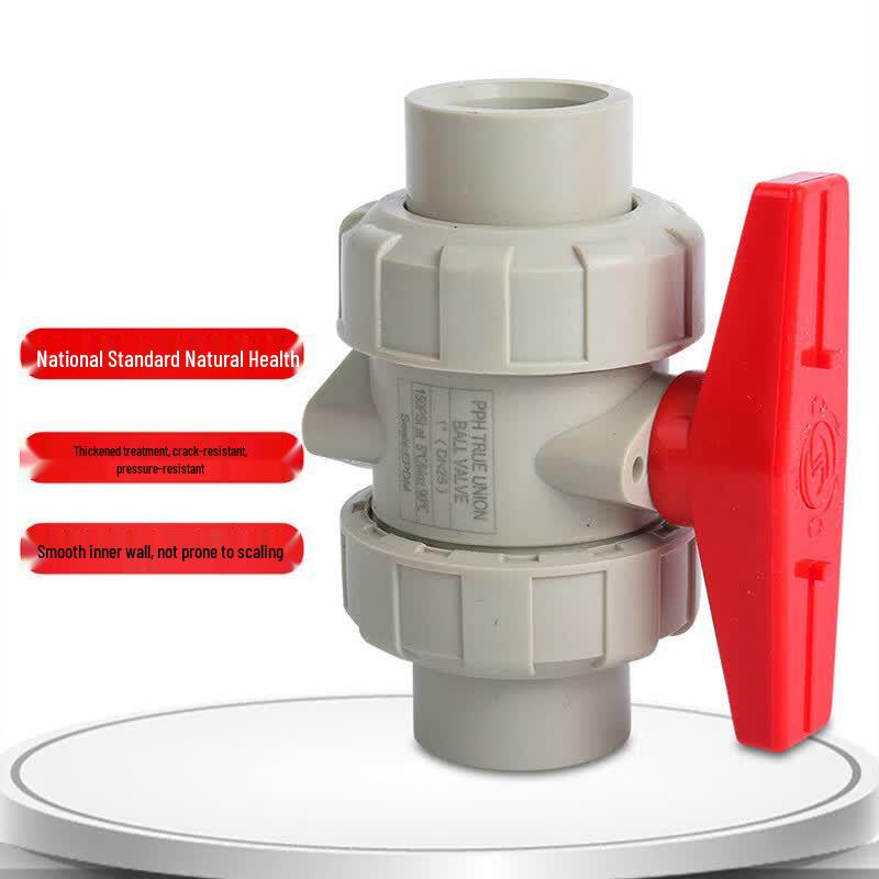 Jinghong PPR Double Union Hot-Melt Ball Valve DN50