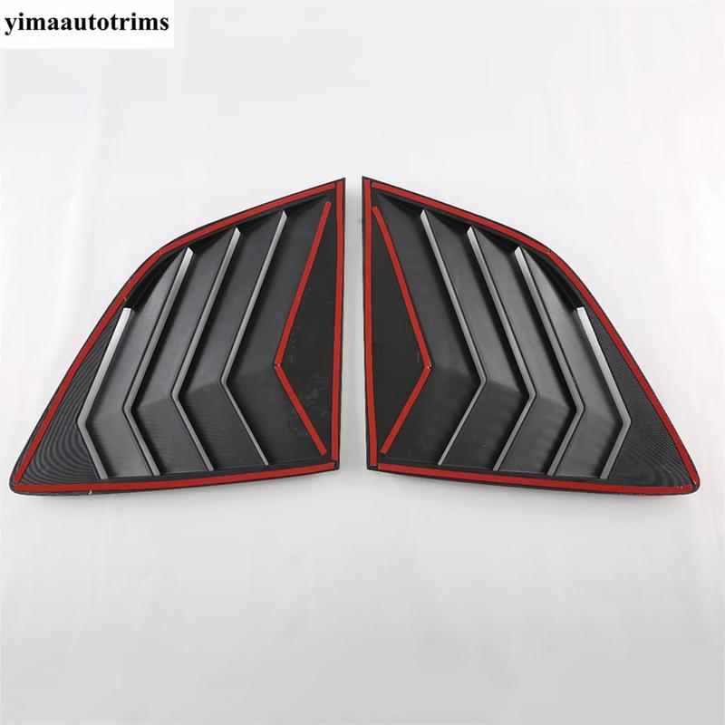 Car Side Window Louver Shutter Air Vent / Rain Wiper / Rear Fog Light Lamp Cover Trim Accessories For Honda CR-V CRV 2024