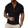 Solid Color Men's Fashionable and Comfortable Variety 3D Digital Printing Summer Outdoor Wear Europe United Popular Polo Shirt