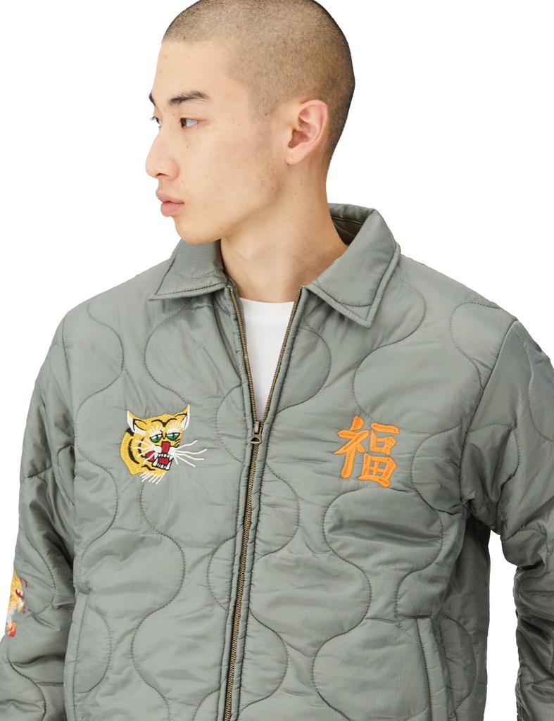HOUSTON NYLON RIP VIETNAM JACKET by Foliage Men's (TIGER)