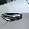 Copertura Bordo Ciotola Maniglia Porta Laterale Cromata per Hyundai Santa Fe IX45 2013 2014 2015 2016 2017 Accessori Tappo Tazza Maniglia Laterale Auto