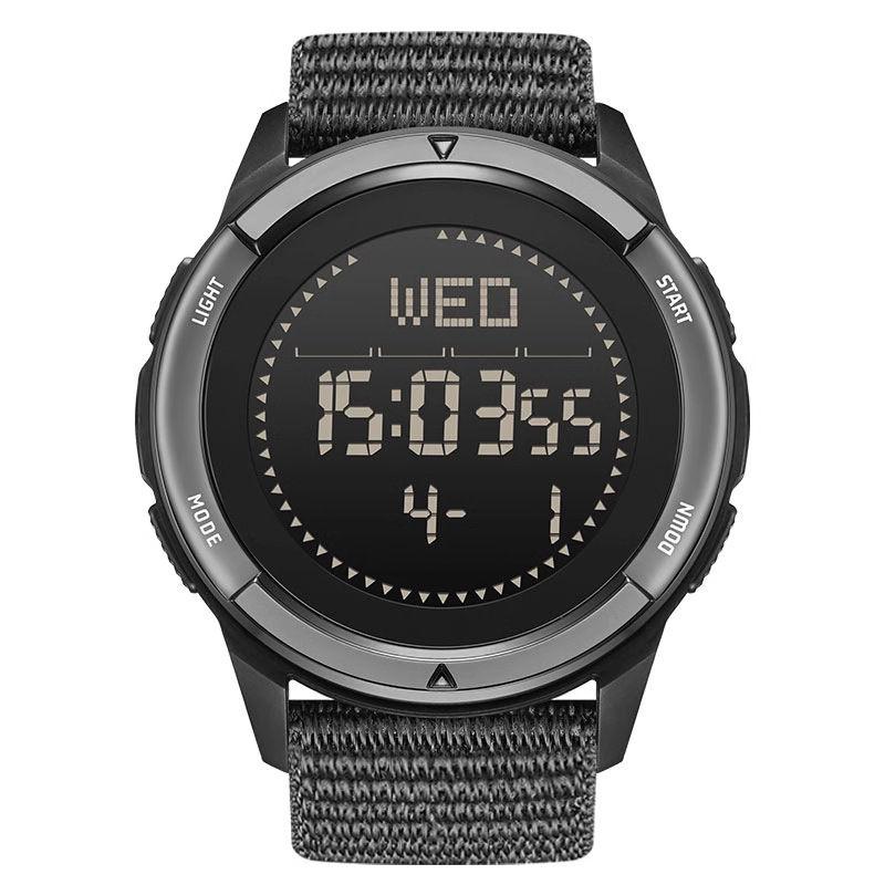 

Men s Digital Carbon Fiber Watch Shock Military Sports Outdoor Wristwatch GZW чорний