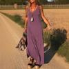 2025 Summer Women's Trendy V-Neck Spaghetti Strap Dress