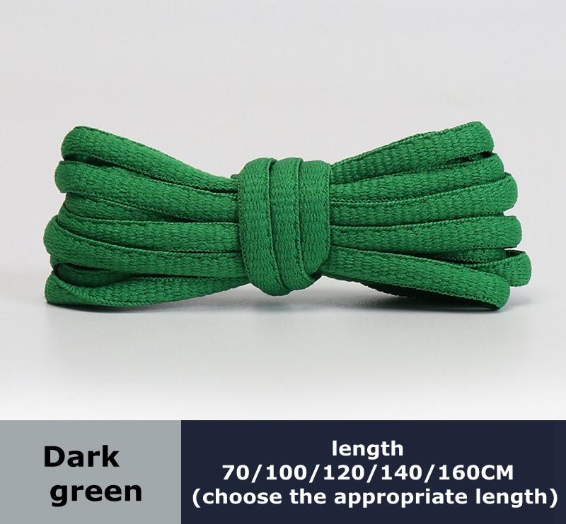 Men's and Women's Sports Shoelaces Color Semicircular Shoelace Suitable for All Shoes Round Laces AF1 Wear-resistant Non-slip