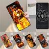 Coque de téléphone pompier pompier pour Samsung Galaxy note 10 pro S26 Ultra S23 S24 FE S25 S21 S22 PLUS Housse antichoc