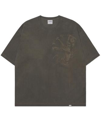 Nomaenyueol Gear Manual Graphic T-Shirt - Deep Khaki