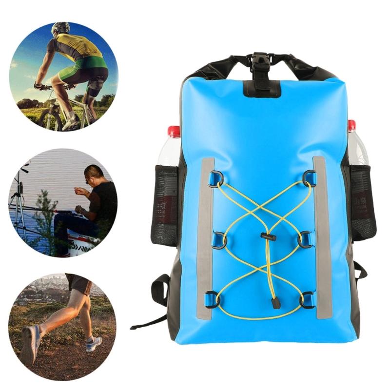 30L Dry Bag Water Proof Bag Kayaking Boating Water Proof Backpack with Side Bag, Floating Dry Bag Backpack Water Proof