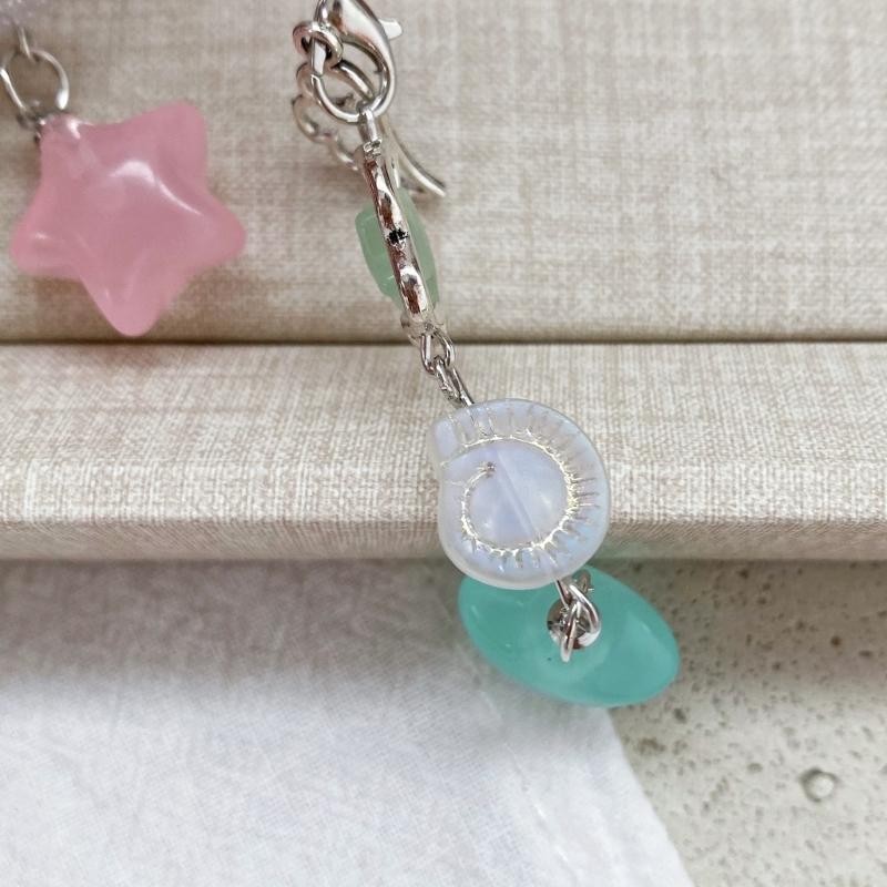 Contemporary Jelly Star Keychain Offering a Soft Touch and Portable Feel for Personalize Styles Stylish Outfits