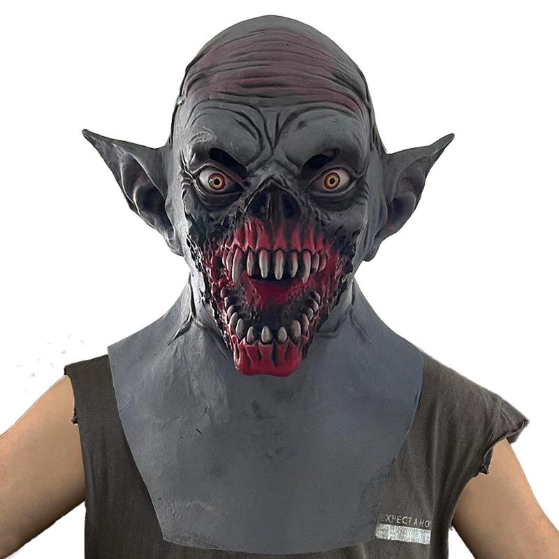 

Halloween Horror Vampire Latex Mask Zombie Face Mask for Party cosplay Horror role-playing props Color1
