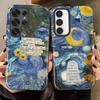 Van Gogh Starry Sunflowers Soft Cover Capa Phone Case for Samsung Galaxy S25 S23Ultra A26 S24 Ultra A36 A56 S23 S20 FE A16