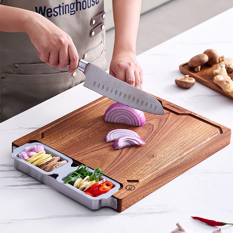Westinghouse Multifunctional Ebony Sandalwood Cutting Board