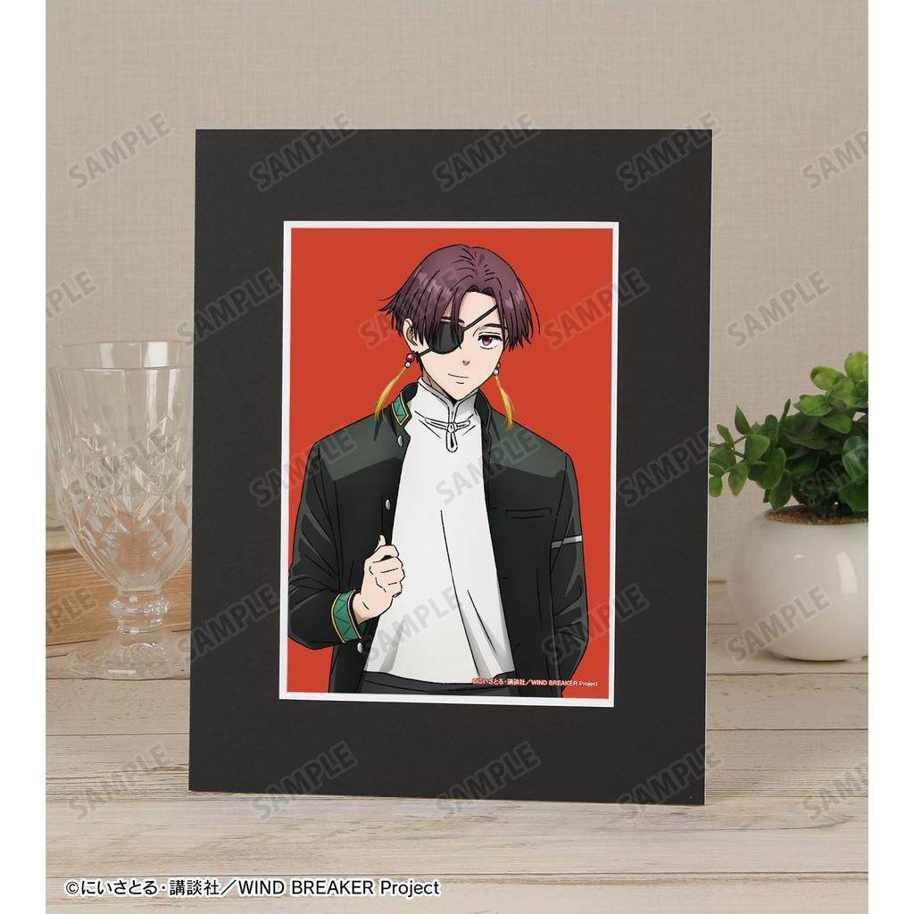 TV anime Soho Hayato Character Fine Mat "WIND BREAKER"