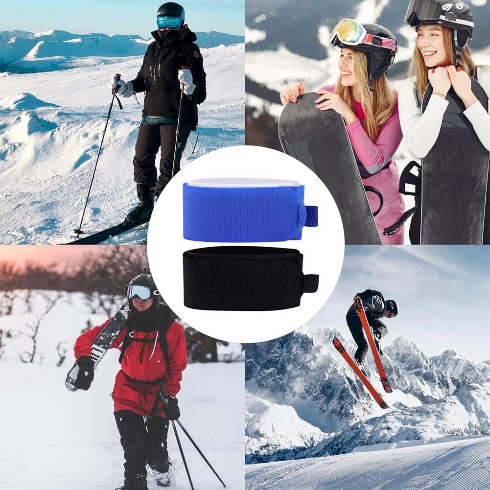 Ski Straps Snowboard Straps Sled Fixing Belt Outdoor Portable Ski Boards Band Accessory Nylon Supplies Ski Fixing Tool