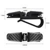 Car Dual Head Eyeglass Clip 360 ° Rotation Storage Bracket For Jeep Gladiator Compass Renegade Grand Cherokee Wrangler JK Patrio AJY1