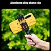Expandable Smartphone Holder Cold Shoe Adapter Light Aluminum Construction For Camera Accessories Mounting