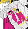 T-shirt Unisex Anime Banana Fish - Ash Lynx Eiji Card T-shirt Kawaii, Abbigliamento Manga