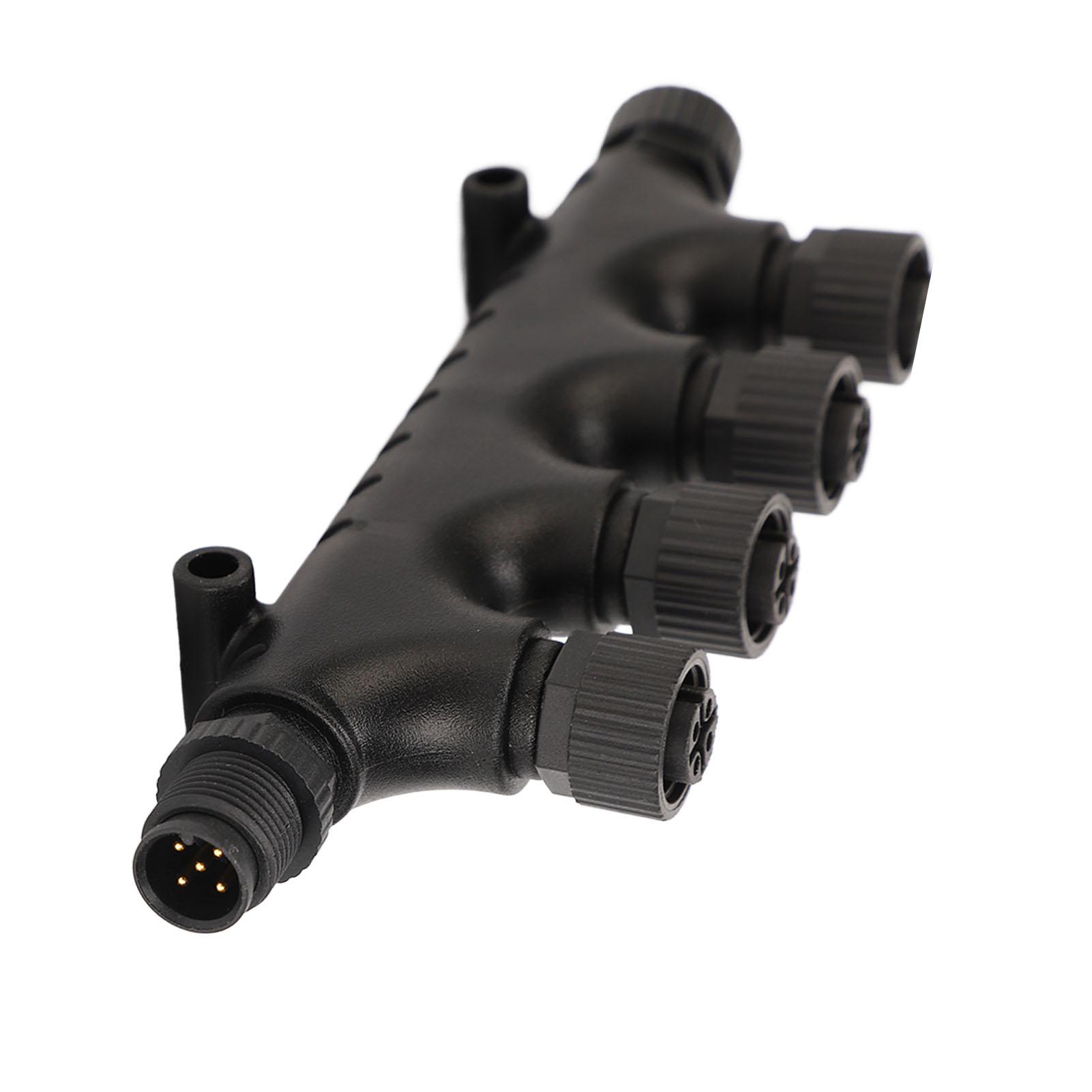 

Для NMEA 2000 N2K 4-портовый тройник-разъем M12 5-контактный IP67 водонепроницаемый для сетей Lowrance