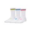 Under Armour Women's Essentials 3PK Mid-length Crew Socks 1382942-103 1382942-103 489763