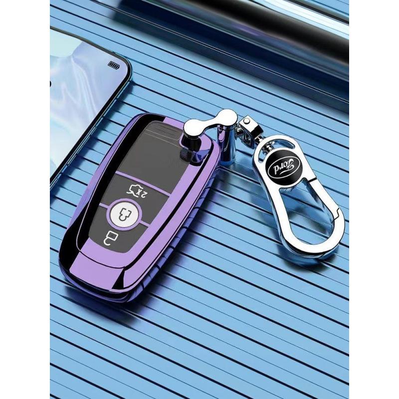 High-End Protective Key Case for 2017-2025 Ford Mondeo - Unisex Design