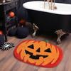 Halloween Shaped Imitation Cashmere Floor Mats Absorbent Bathroom Horror Entrance Door Mat Home Decoration