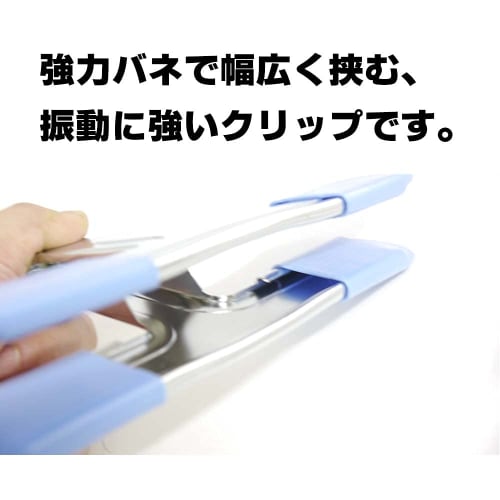 KAMINAGA Heavy-Duty Clip Hanger, One-Touch Hanger for Pants, Slacks, and Skirts, with a Powerful Spring and Anti-Slip Design (1)