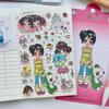 DIY Stickers Deco Stationery Stickers Cute Millennium Anime Story Stickers Phone Craft Stickers