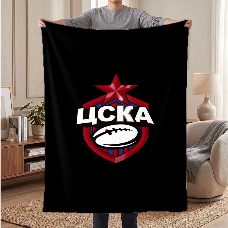 CSKA Moscow (23) Soft Warm Flannel Blankets Comfortable Blanket for Home Decoration Gifting