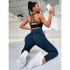 High Waist Tummy Control Yoga Leggings with Hip Lift Smile Line