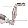 Modified Stainless Steel Exhaust Front Pipe for BMW G310 Motorcycle