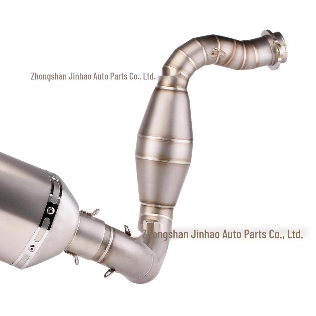 Modified Stainless Steel Exhaust Front Pipe for BMW G310 Motorcycle