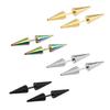 10 Pcs Spike Cone Stud Earrings Minimalist Piercing Jewelry Fashion Accessories