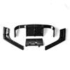 For BMW 4 Series F32 F33 M4 Style 2013-2016 High Quality ABS Car Rear Bumper Lip Spoiler Body Kit Glossy Black Carbon Fiber Look