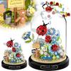 Flowers and Ladybugs from Building Blocks Under the Dome, 596 Pieces +12 Years Kl02