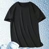 Men's Round Neck Tops Solid Color T Shirt Casual Short Sleeve Top Soft Regular Fit T Shirts Breathable for Sports Travel Beach Daily Wear