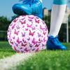 1PC Butterflies Flowers Soccer Ball Size 5 Football Machine Sewn Indoor/Outdoor Universal Football W31