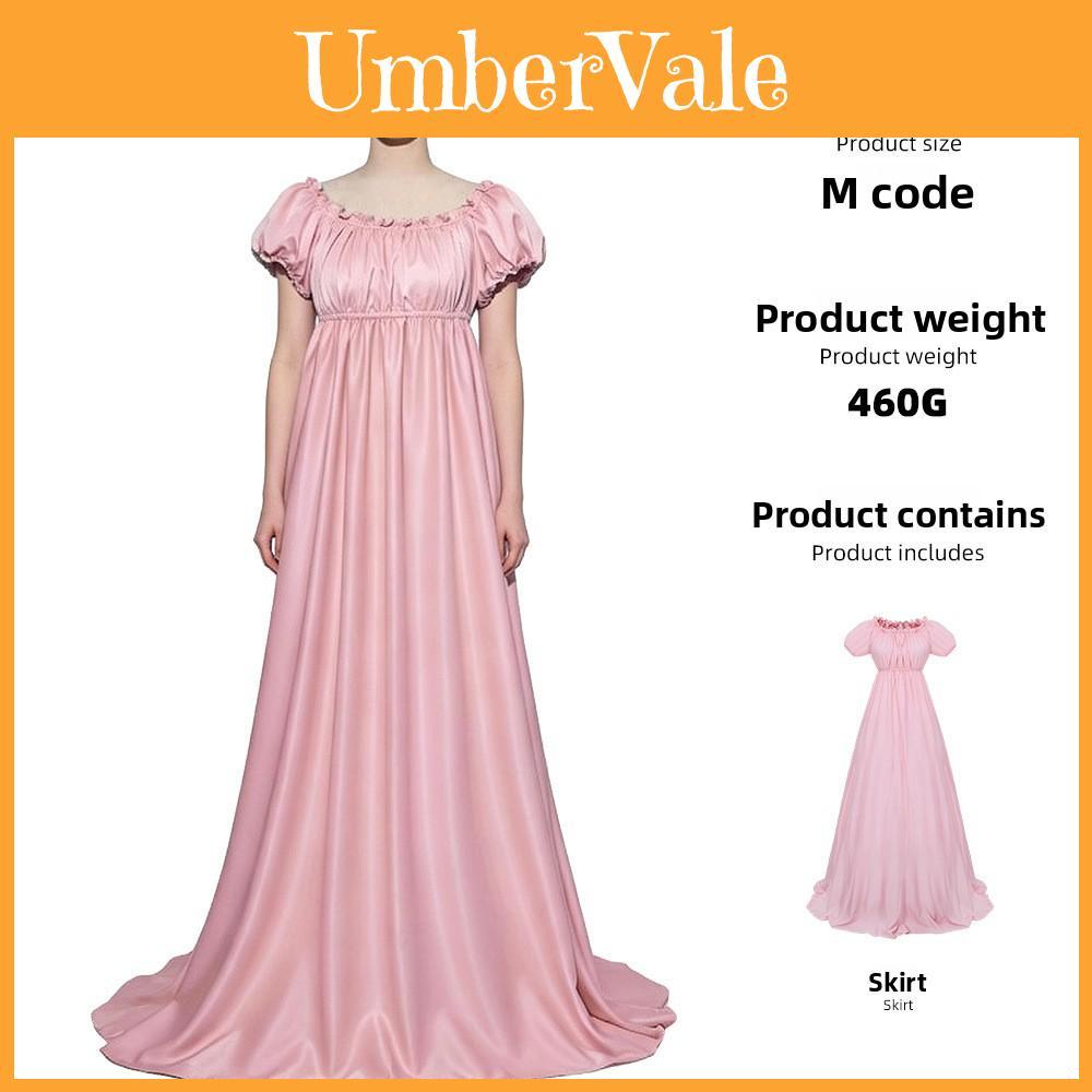 Bridgerton Regency Cosplay Dress For Halloween Vintage Style Gothic Costume For Women And Teens