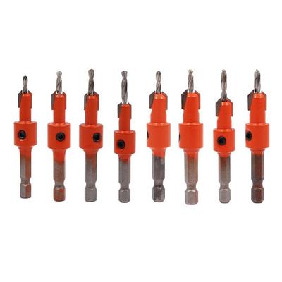 Reliable Grip Hex Shank Woodworking Drill Bit Countersink Hexagonal Handle Design