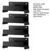 Telescopic Ladder Storage Rack Wall Mounted Hooks Steel with Protective Coating Ladder Hooks for Garage Organization