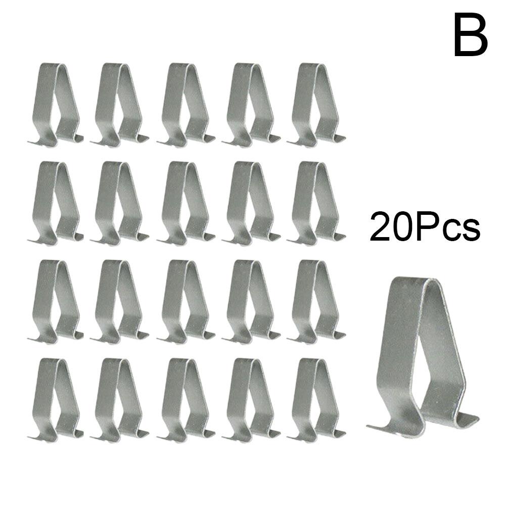 

10/20 шт. Металлические зажимы для крепления накладок на дверные полосы автомобиля для VOLKSWAGEN Seat, багажника, двери багажника