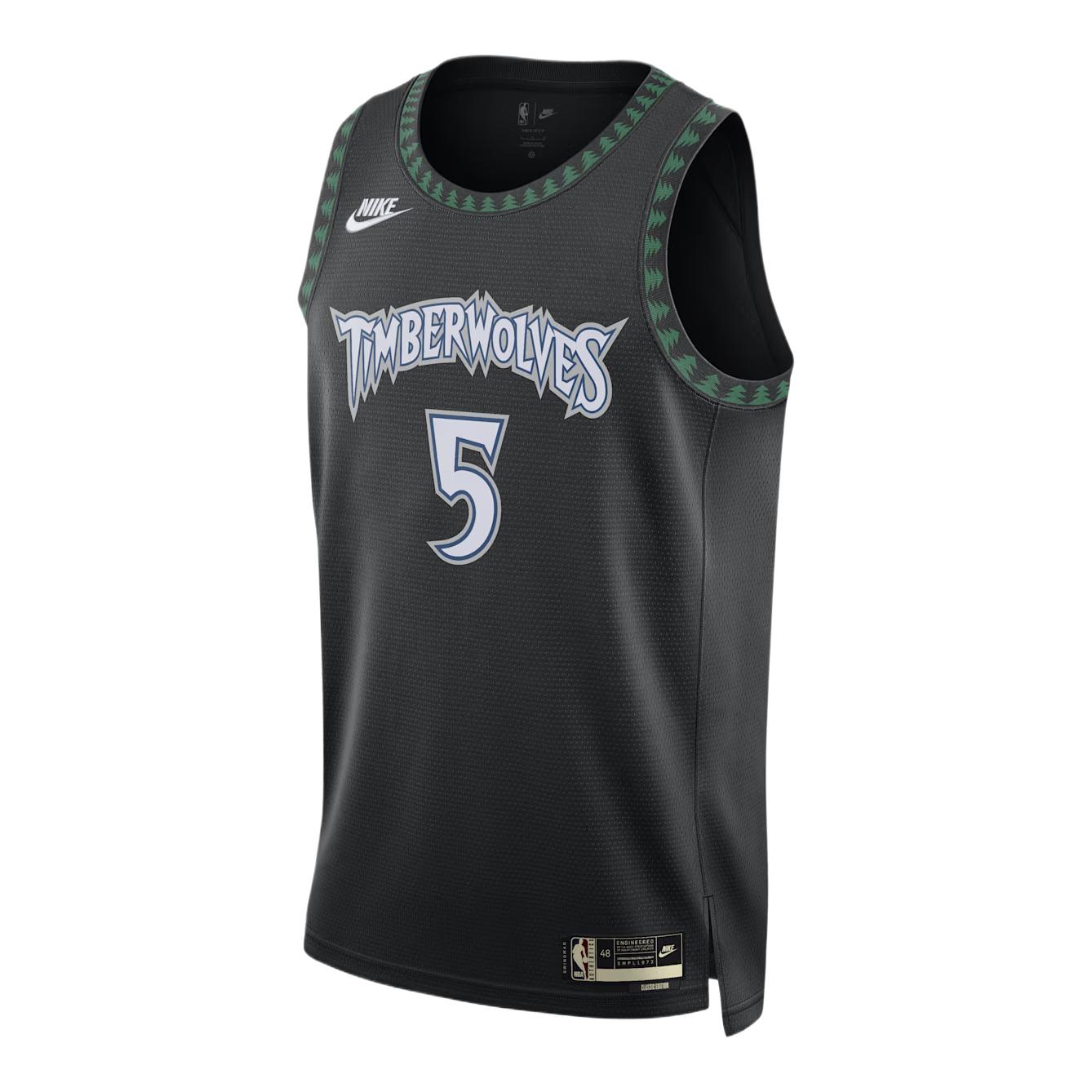 Nike Minnesota Timberwolves NBA Dri-FIT Soft Comfortable Skin-Friendly Basketball Jersey Men Tops HM4777-011 3XL