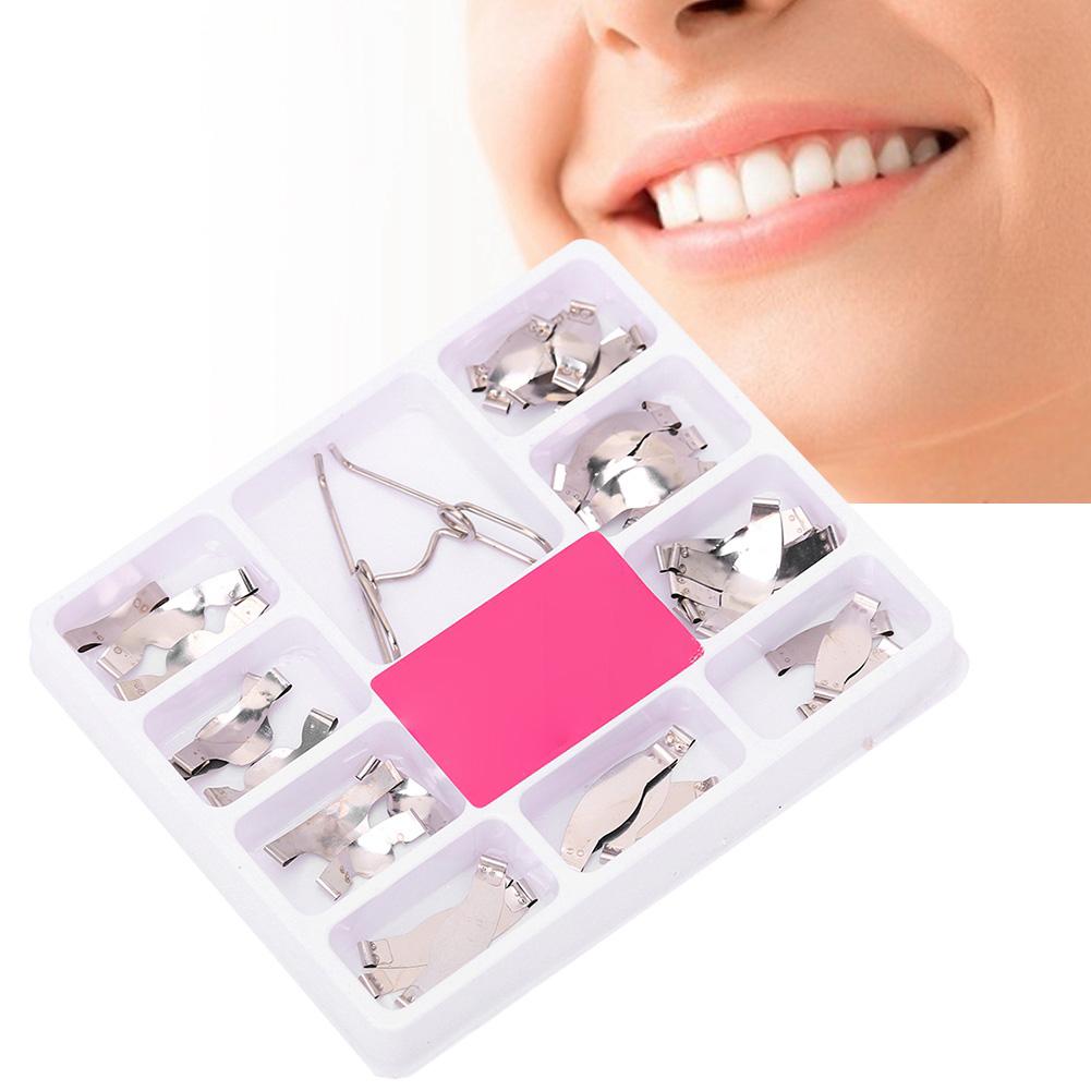 Dental Metal Sectional Mold Teeth Filling Full Kit for Teeth Replacement