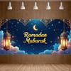 Festival Decoration Easy-to-Hang Star Backdrop Lantern Background Decorative Festive Wall Decor For Home Decor