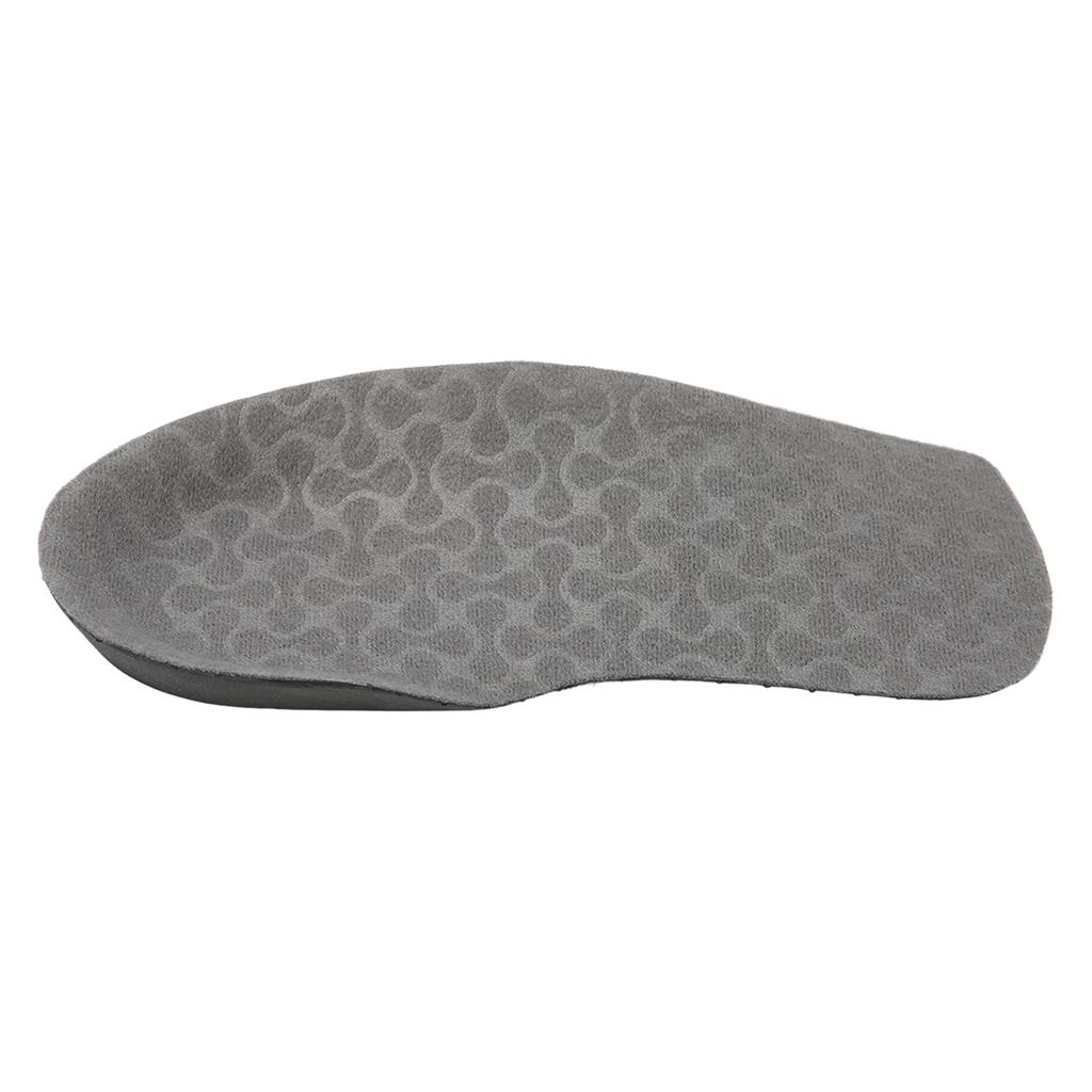 PU Feet Insoles Comfortable Shock Absorbing Arch Supports Inserts for Running Sports Gray